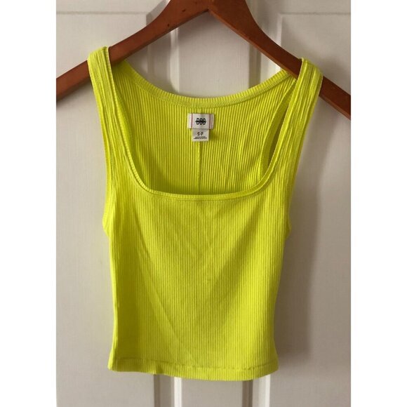URBAN OUTFITTERS Women's Yellow Tank Top Size SP - Picture 2 of 5